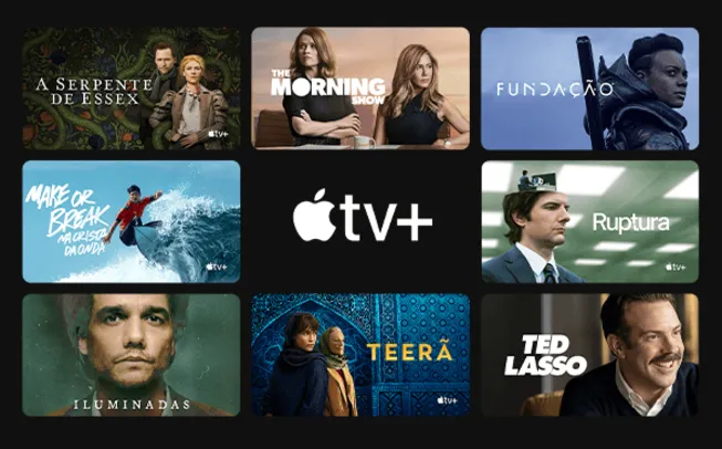 6 meses de Apple TV + de presente para assinantes Globoplay