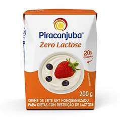 [Prime] Creme de Leite Zero Lactose Piracanjuba 200g