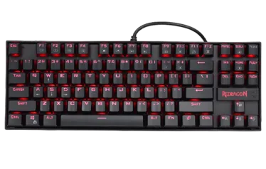 [Magalupay] Teclado Mecânico Gamer Redragon Kumara Switch Outemu Brown LED Vermelho | R$177