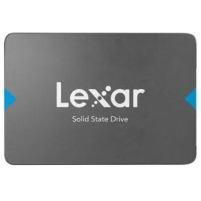 SSD Lexar Lexar NQ100 SATAIII 480GB, Leituras: 560Mb/s e Gravações: 480Mb/s | R$350