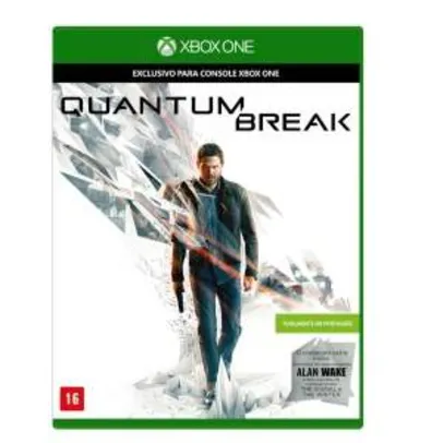 [Extra]Jogo Quantum Break Xbox One + Camiseta Exclusiva Quantum Break - Branca por R$ 150