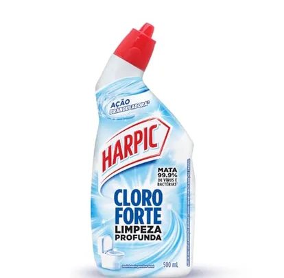 [REC + 20%] Harpic Cloro Forte - Desinfetante Líquido, 500ml