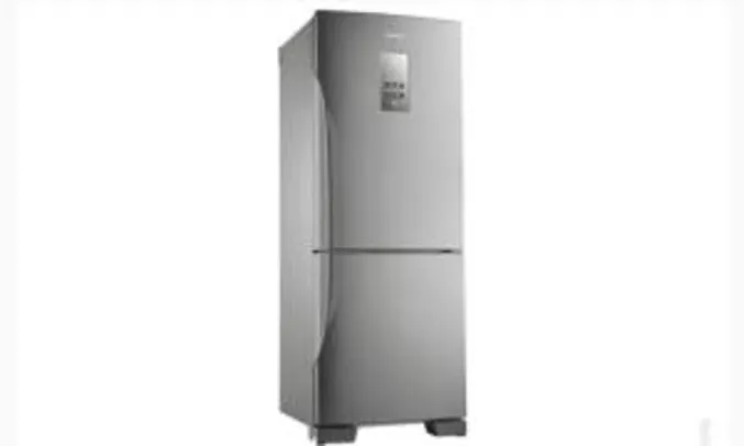 Geladeira/Refrigerador Panasonic 425 Litros R- 53 Frost Fre 2 Portas Tecnologia Inverter Aço Escovado - R$3248