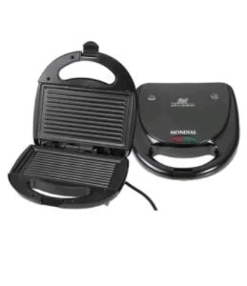 [APP] Sanduicheira Mondial Fast Grill e Sandwich - Preto 750W