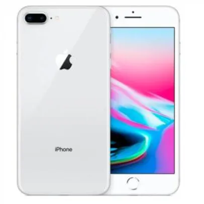Phone 8 Apple Plus com 256GB, Tela Retina HD de 5,5”, iOS 11, Dupla Câmera  por R$ 4087