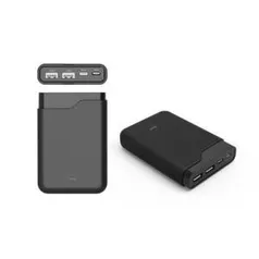 Carregador Portátil Dazz Onix, 10000 mAh, Cabo Micro USB, Preto - 6014080