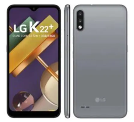 Smartphone LG K22 Plus 64Gb | R$759