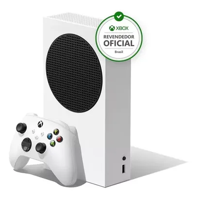 [CC MP] Console Xbox Series S 512gb + Controle Sem Fio - Branco