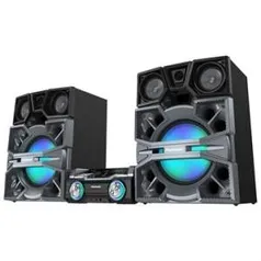 [EFACIL] Mini System SC-MAX8000LB CD 2 USB Bluetooth NFC Max Juke D.Bass 2GB 3300W RMS - Panasonic POR R$ 3.163,39 