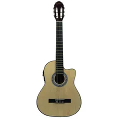 Violão Cutaway Eletroacústico Queen´s 6 Cordas Nylon N2004742A – Bege