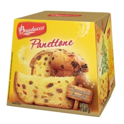 Panettone com Frutas BAUDUCCO Caixa 750g  R$1,99