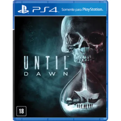 Game Until Dawn - PS4 por R$40