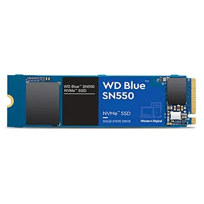 [Prime] Wd Blue Sn550 Ssd M.2 2280 500gb Pcie Nvme | R$470