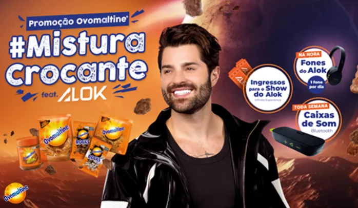 Promo Ovomaltine - Mistura Crocante feat Alok.