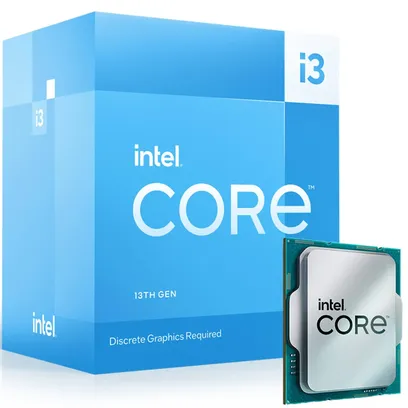 Product photo Processador Intel Core I3-13100F 4.5GHz. LGA 1700 - BX8071513100F.