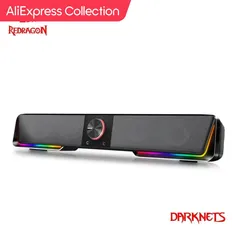 [APP/Taxa Inclusa] Soundbar RGB Aux/Bluetooth REDRAGON GS570 Darknets