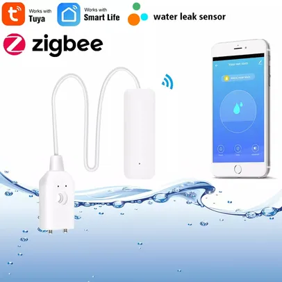 Sensor vazamento de água zigbee