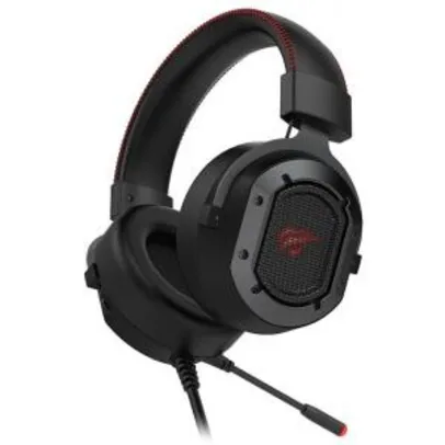 Headset Gamer Havit H2006U, USB Áudio 7.1, Black-Red