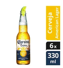 Cerveja Corona Extra Lager 6 Unidades | R$2,75 a unid.