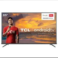 Smart TV LED 65" 4K TCL 65P8M com Android TV | R$3420