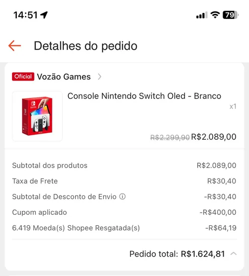 Imagen na descrição da promoção