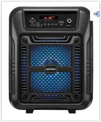 Caixa de Som Amplificada Lenoxx CA60 Bluetooth, Rádio FM, USB - 80W | R$ 116