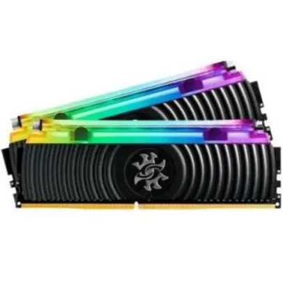 Memória XPG Spectrix D80, RGB, 32GB (2x16GB), 3200MHz, DDR4, CL16 - AX4U3200316G16A-DB80