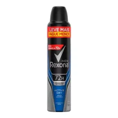 [6un] Desodorante Aerosol Rexona Men Active Dry 250ml