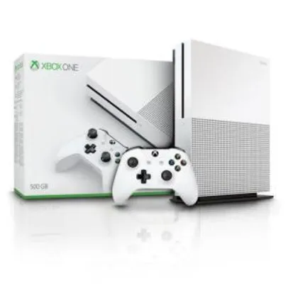 (Cartão Americanas) Xbox One S 500gb - com AME fica R$963,09