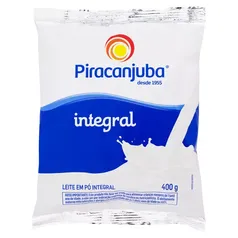 Leite em Pó Piracanjuba Integral 400g