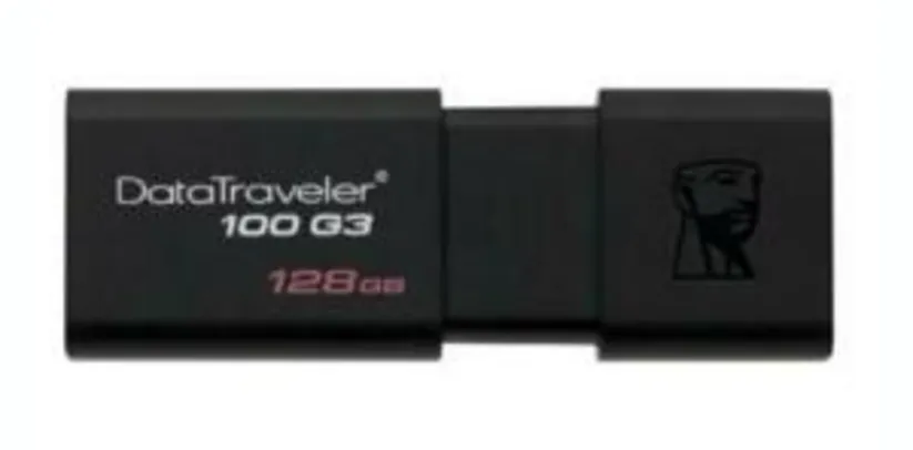 Pen Drive Kingston DataTraveler USB 3.0 128GB - DT100G3/128GB