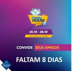 [SAM'S CLUB] Entrada Livre para não sócios de 25 a 28 de outubro