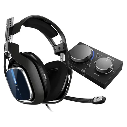 Headset Gamer Logitech Astro A40 MixAmp Pro TR Áudio Dolby PS4/PC 939-001791