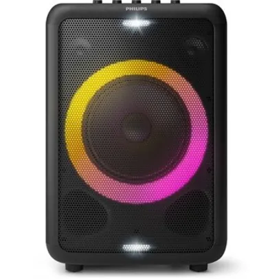 Caixa Amplificada Philips X3206 Party Light Bluetooth, 80W RMS