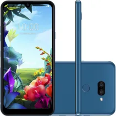 [REEMBALADO] Smartphone LG K40S Azul 32GB 3GB de RAM Tela de 6,1 Octa Core Camera