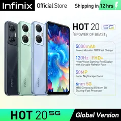 Smartphone Infinix Hot 20 5G Nfc.