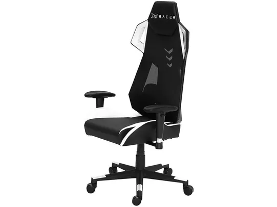 Cadeira Gamer XT Racer Reclinável Preta e Branca - Armor Series XTA150