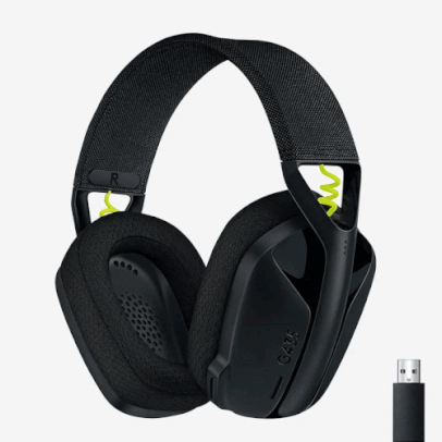 [Taxa Inclusa/Moedas] Headset Gamer Sem Fio Logitech G435 Lightspeed 7.1 Surround 