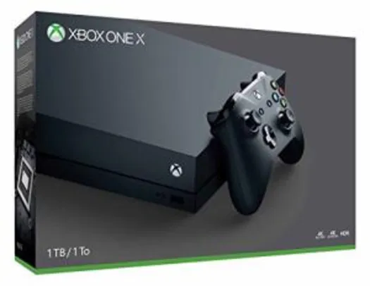 Xbox One X - R$2200