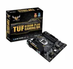 PLACA MAE ASUS TUF B360M-PLUS GAMING/BR DDR4 SOCKET LGA1151 CHIPSET INTEL B360 | R$426