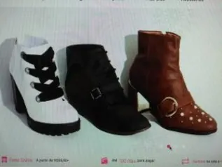 Botas com 30% OFF + Frete Grátis