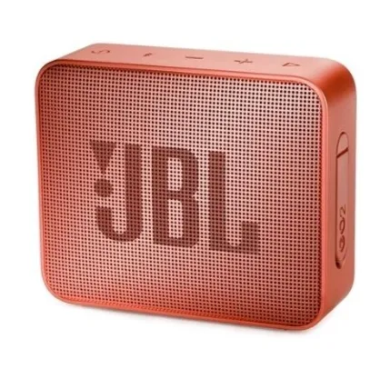 Caixa de Som JBL Go 2, Bluetooth, À Prova D´Água, 3.1W, Rose - JBLGO2CINNAMON