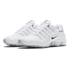 [CC MASTERCARD R$320] Tênis Nike Shox Nz Eu Masculino - Branco e Preto | R$400