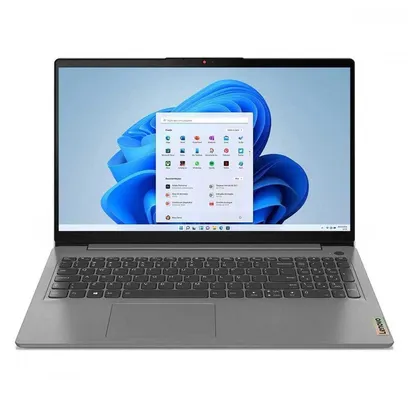 Foto do produto Notebook Lenovo Ideapad 3I-15ITL I3-1115G4 4GB 256GB Windows 11 Tela 15.6&quot; - Prata