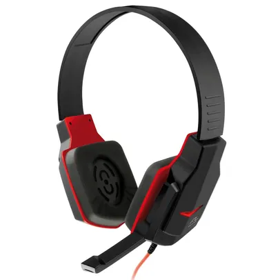 Headset Gamer P2 Preto/Vermelho Multilaser - PH073