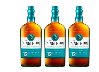 COMBO WHISKY SINGLETON DUFFTOWN 12 ANOS 750ML - 3 unidades