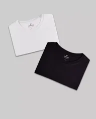 Kit Com 2 Camisetas Masculinas Básicas Hering 