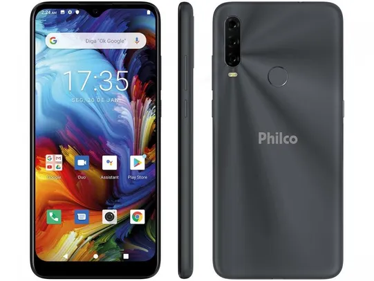 Smartphone Philco HIT P10 128GB 4GB RAM Tela 6,2 | R$854