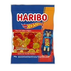 [PRIME LV 10 PG 3,20 CDA] HARIBO Balla de Gelatina Hotweels Soda 80G