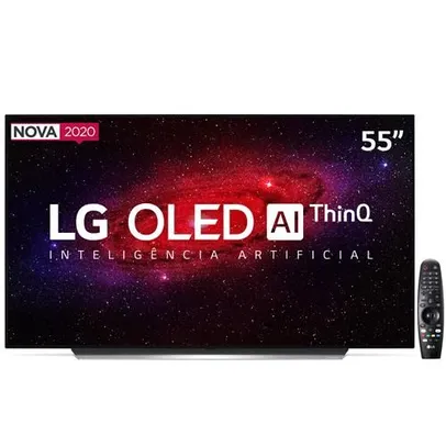 Smart TV OLED 55" UHD 4K LG OLED55CX Wi-Fi, Bluetooth, HDR | R$5291